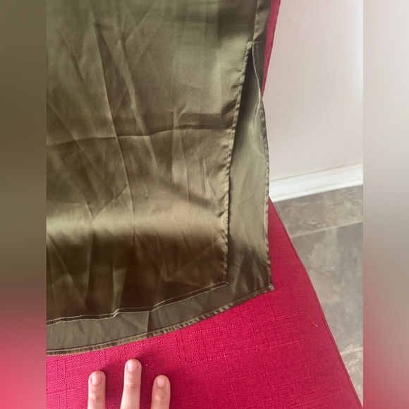 Forever New Green Long Sleeve Wrap Dress - Picture 8 of 16